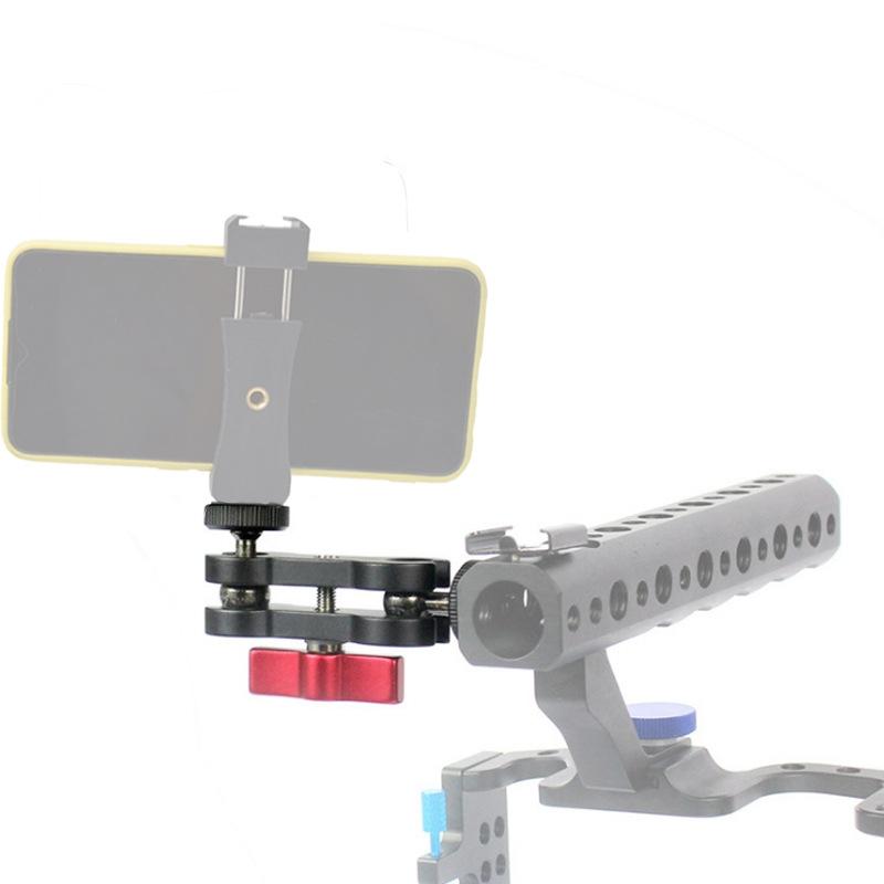 Yj Magic Arm Bracket Mount With 1 / 4 Inch Ball Head - Black 5
