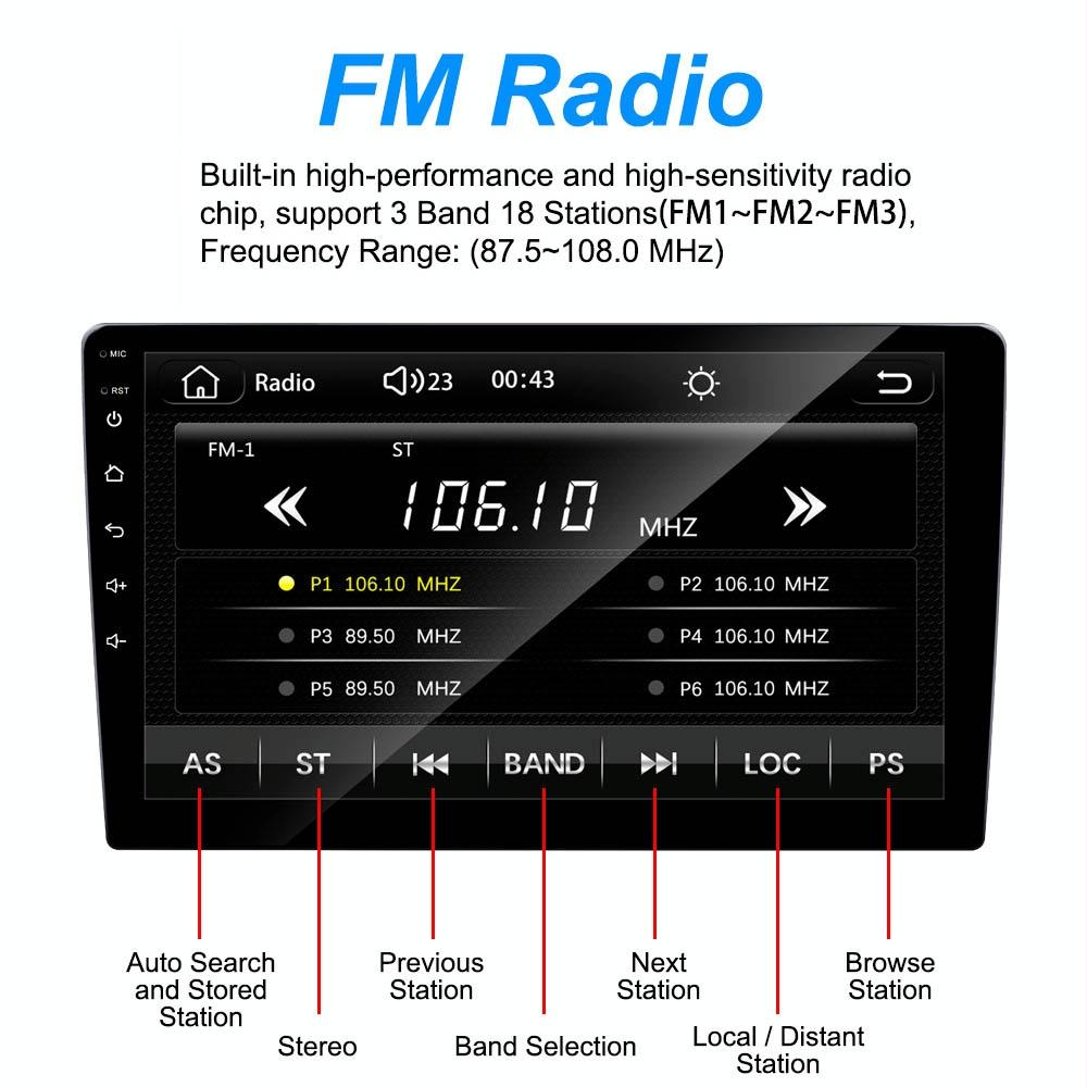 7 Inch Carplay Car Mp5 Player + Ahd Camera - Standard 5