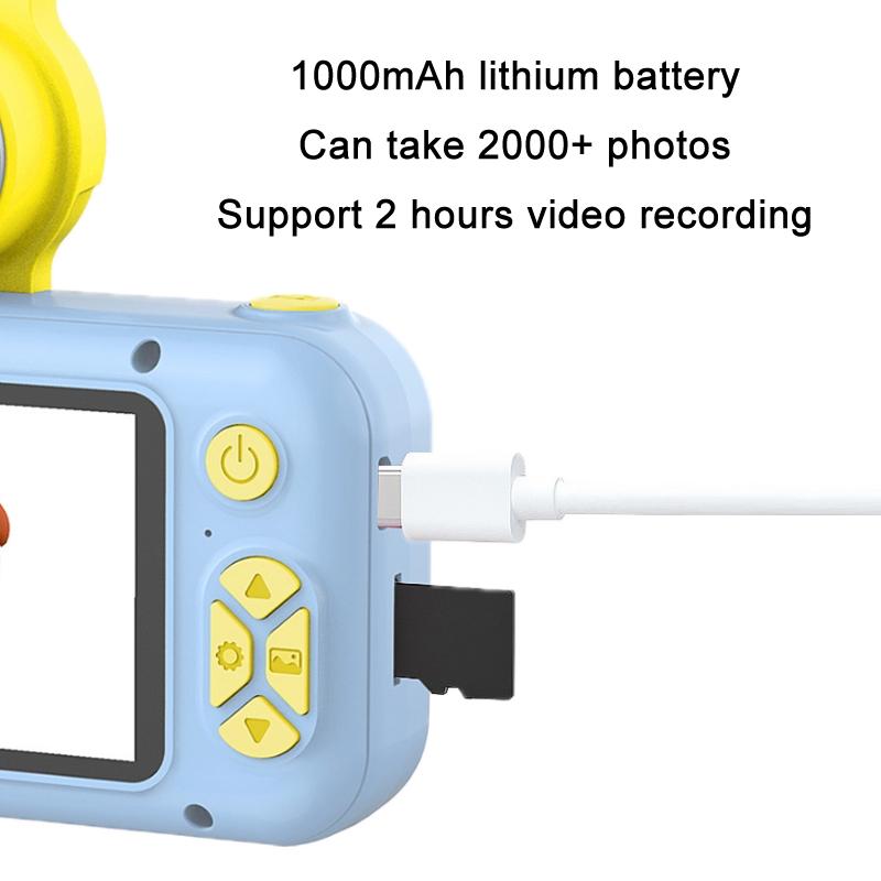 Reversible Mini Hd Child Camera with 8g Card Reader - Blue 4