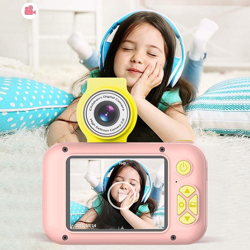 Reversible Mini Hd Child Camera with 8g Card Reader - Blue 6
