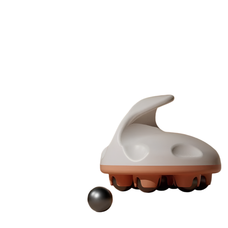 Orange Calf Muscle Relaxation Abdominal Ball Meridian Massager Magnetic Ball For Optimal Relief