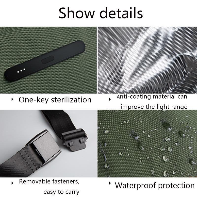 Waterproof Uv Disinfecting Crossbody Bag Simple & Stylish Shoulder Bag 5