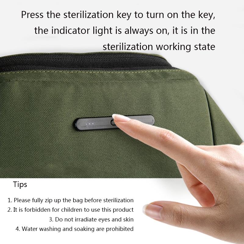 Waterproof Uv Disinfecting Crossbody Bag Simple & Stylish Shoulder Bag 8