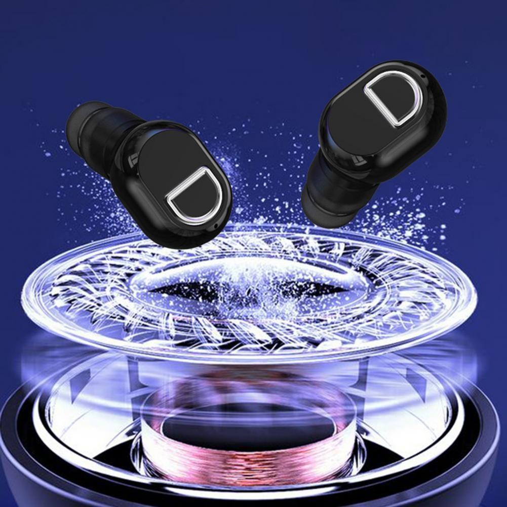 Mini Bluetooth Earphone with Hd Call - Black 5