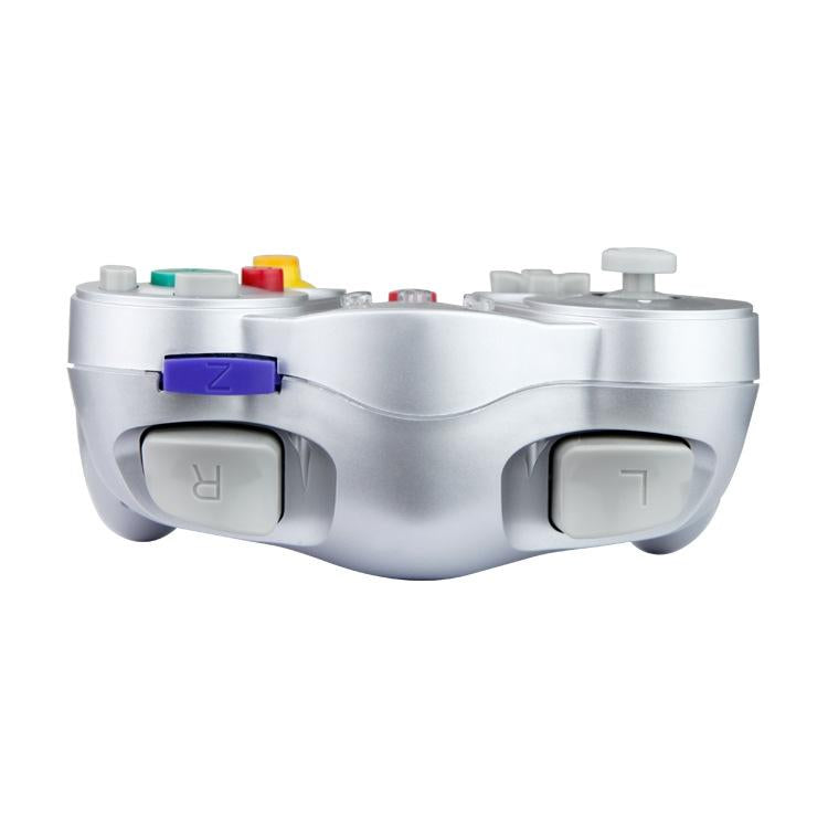 Silver Wireless Gamepad for Nintendo Ngc 5