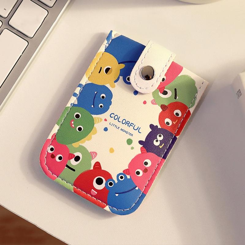 Large Capacity Pull Out Card Holder Pink - Puppy 10