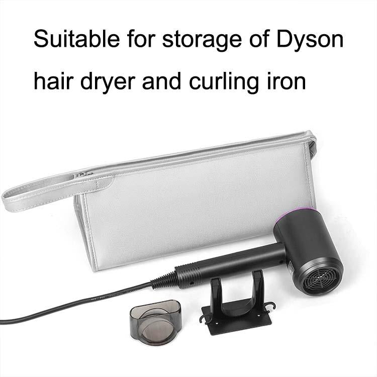 Emerald Green Hair Dryer Storage Package with Protective Cover and Hair Roll 7