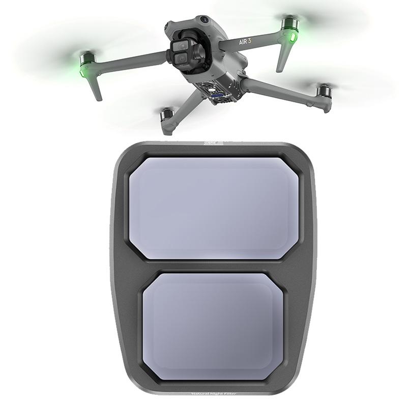Versatile 4-in-1 Lens Filter for Dji Air 3 Drone - For Dji Air 3 6 In 1 Nd8/16/32/64 Uv Cpl 3