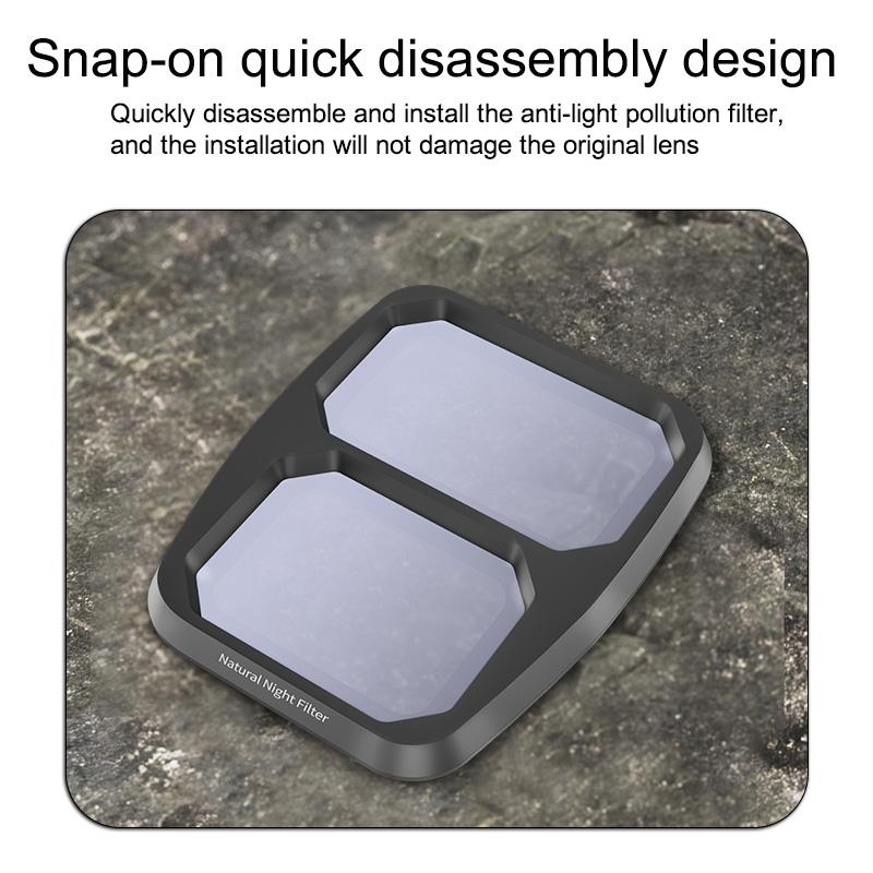 Versatile 4-in-1 Lens Filter for Dji Air 3 Drone - For Dji Air 3 6 In 1 Nd8/16/32/64 Uv Cpl 7
