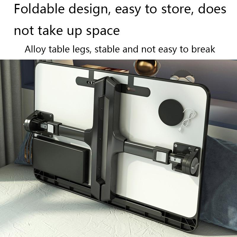 Foldable Bed Desk - Lifts for Easy 4