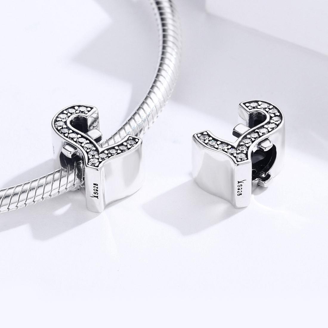 925 Sterling Silver Currency Symbol Pendant For Diy Bracelets And Necklaces 5