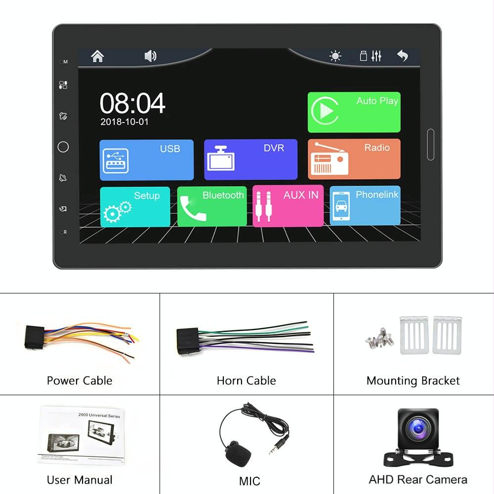 10.1 Inch Full Screen Car Mp5 Player + Ahd Camera 3