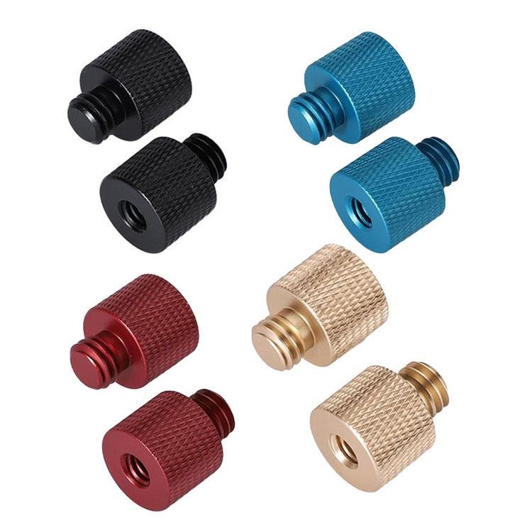 10-Piece Screw Adapter Set 1 / 4 Female To 3 / 8 Male Blue 3