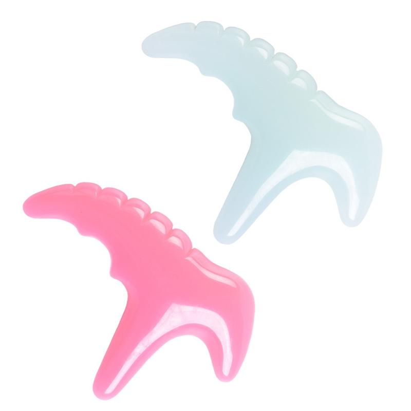 Resin Pink Silicone Thumb Massager For Muscle Relaxation And Fascia Massage 3