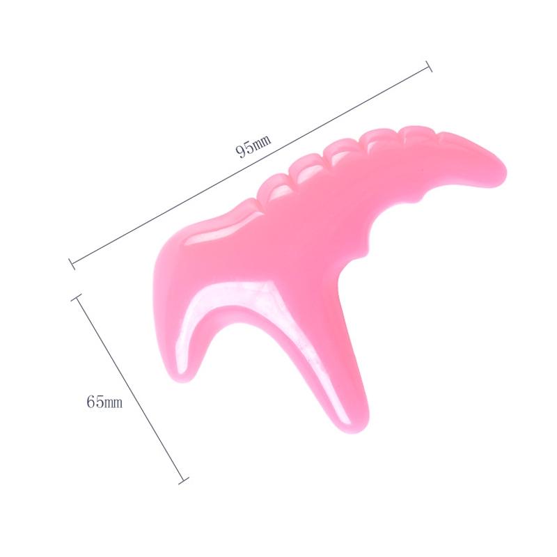 Resin Pink Silicone Thumb Massager For Muscle Relaxation And Fascia Massage 4