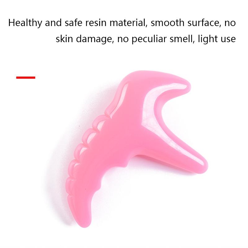 Resin Pink Silicone Thumb Massager For Muscle Relaxation And Fascia Massage 5