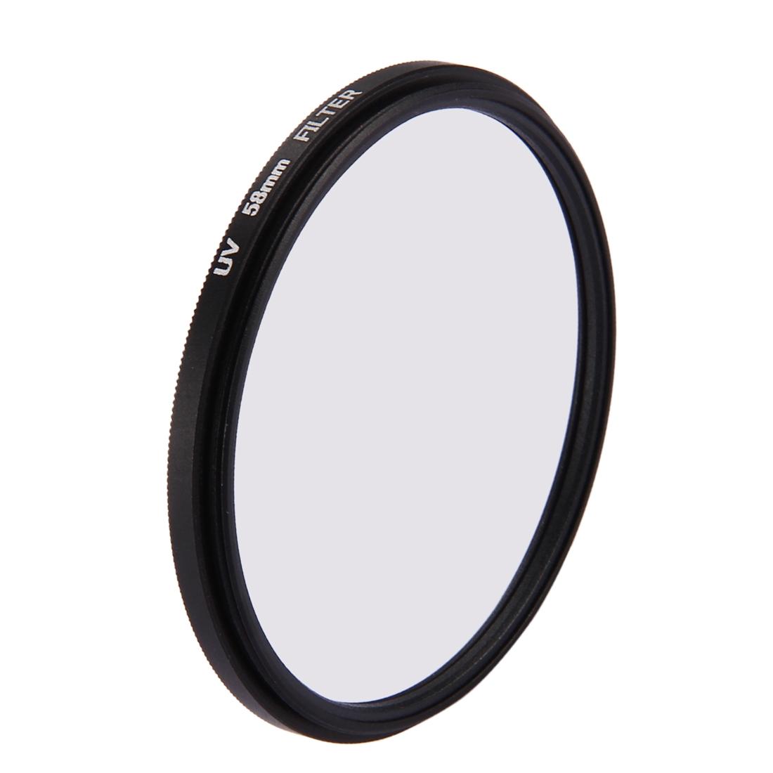 3-in-1 58mm Round Uv Filter with Cap for Gopro Hero7 / 6 / 5 3