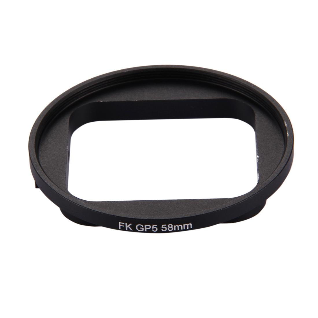 3-in-1 58mm Round Uv Filter with Cap for Gopro Hero7 / 6 / 5 4