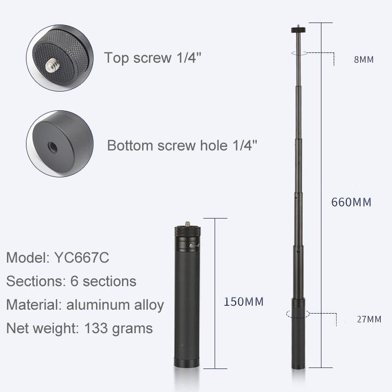 Feiyu G5 / Spg / Wg2 Gimbal Extension Rod for Dji Pocket / Pocket 2 3