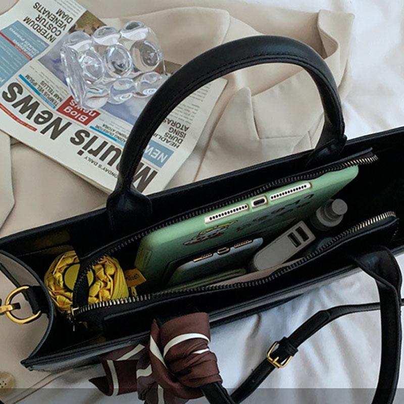 Black Crossbody Bag For Women Versatile & Large - Brown Small 7