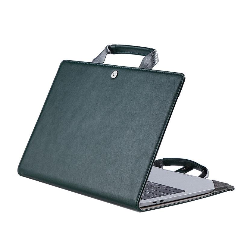 15.4 Inch Macbook Pro Protective Tote Bag - Dark Green