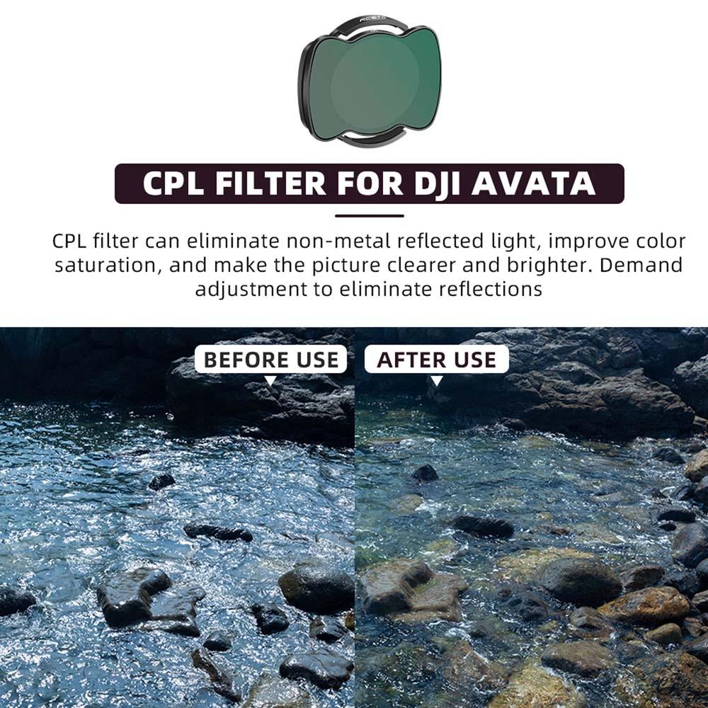 3-in-1 Magnetic Uv Cpl Filter for Dji Avata Drone - Nd32 8