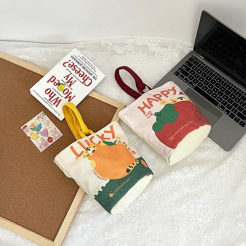 Cartoon Style Handbag - Cute Portable Outdoor - Peace 7