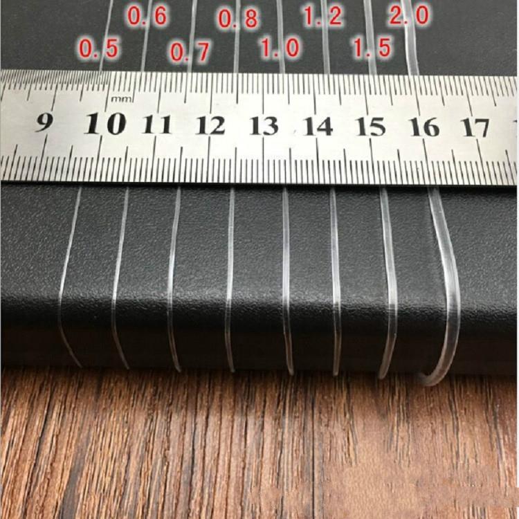 5 Transparent Fishing Line Elastic Wire Rope For Diy Jewelry 0.8Mm 6
