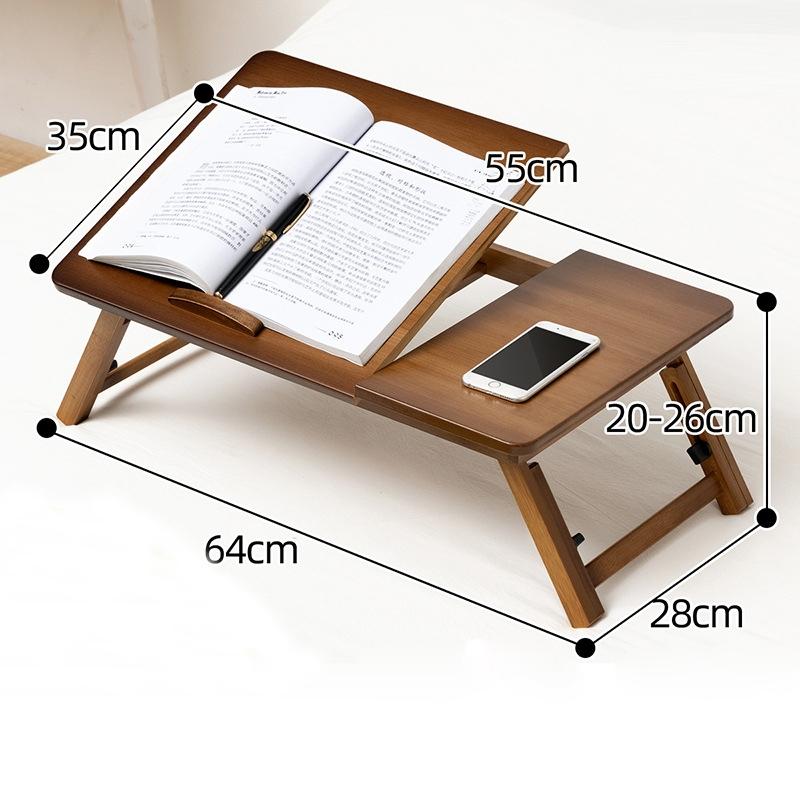 Adjustable Folding Laptop Desk for Dorm or Study - Height and Space Saver 4