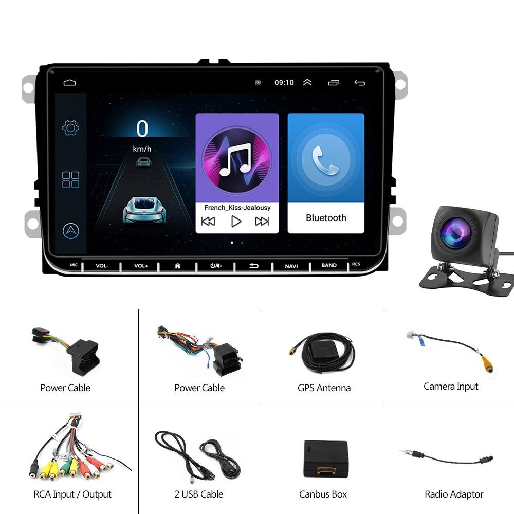 9 Inch Carplay Android10.0 Navigator Player - 2 + 64G - Ahd Camera 3