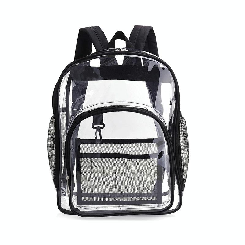 Waterproof Pvc Backpack for Students - Compact and Durable - Small Black 10