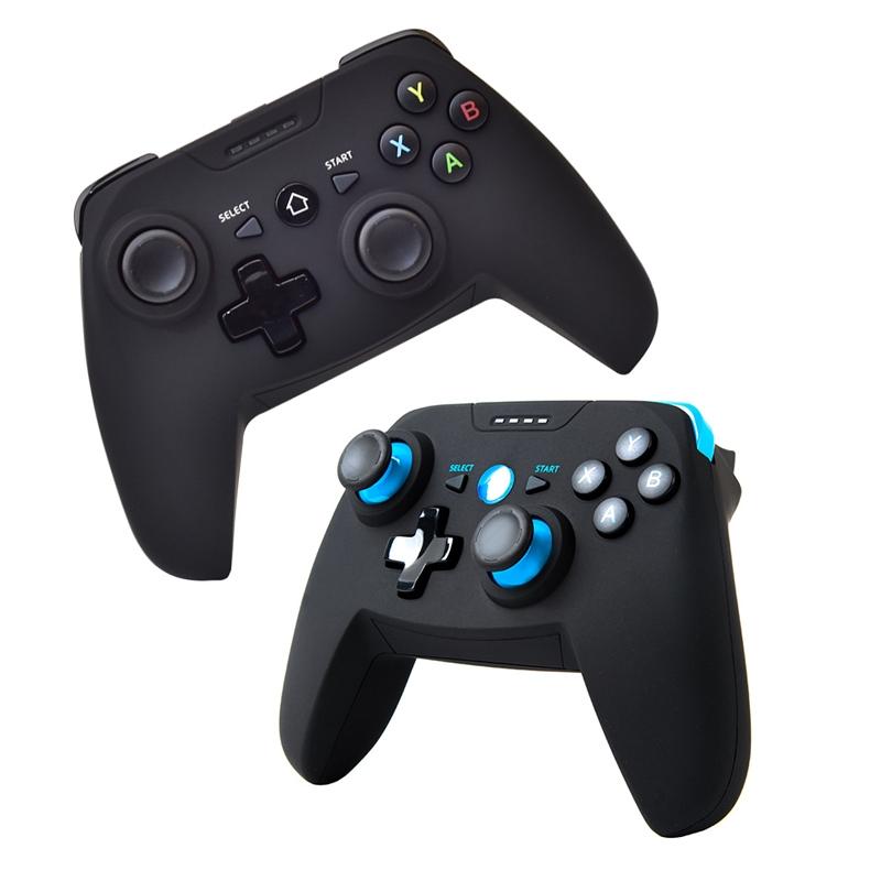 Wireless Game Controller for Android / Ios / Pc / Ps3 with Bluetooth 4.0 & Bracket - Blue 3