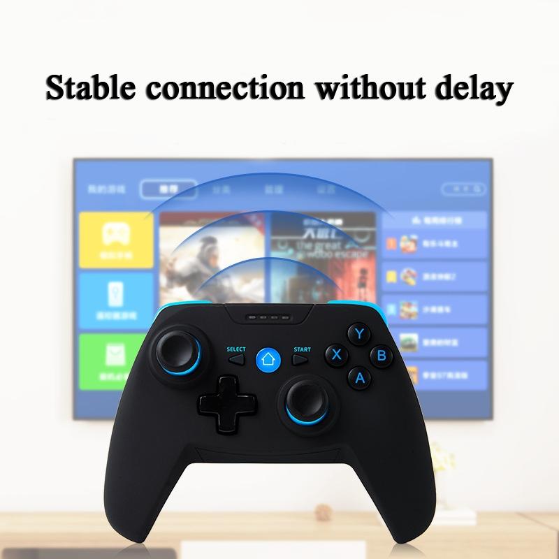 Wireless Game Controller for Android / Ios / Pc / Ps3 with Bluetooth 4.0 & Bracket - Blue 5