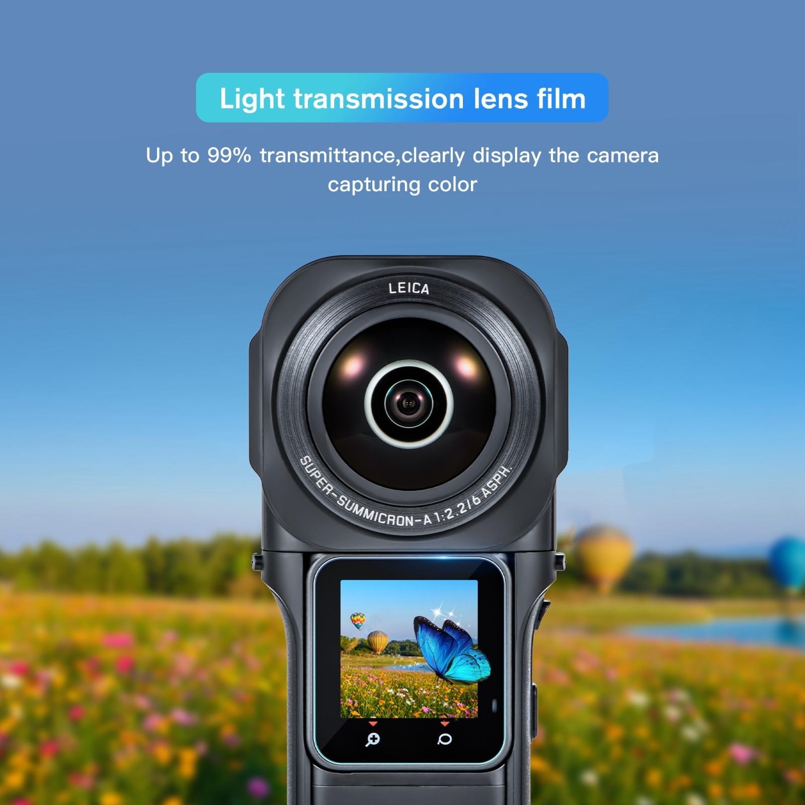 Tempe Glass Screen Film for Insta360 one Rs 1 Inch 360 Edition - 2 Pack 7