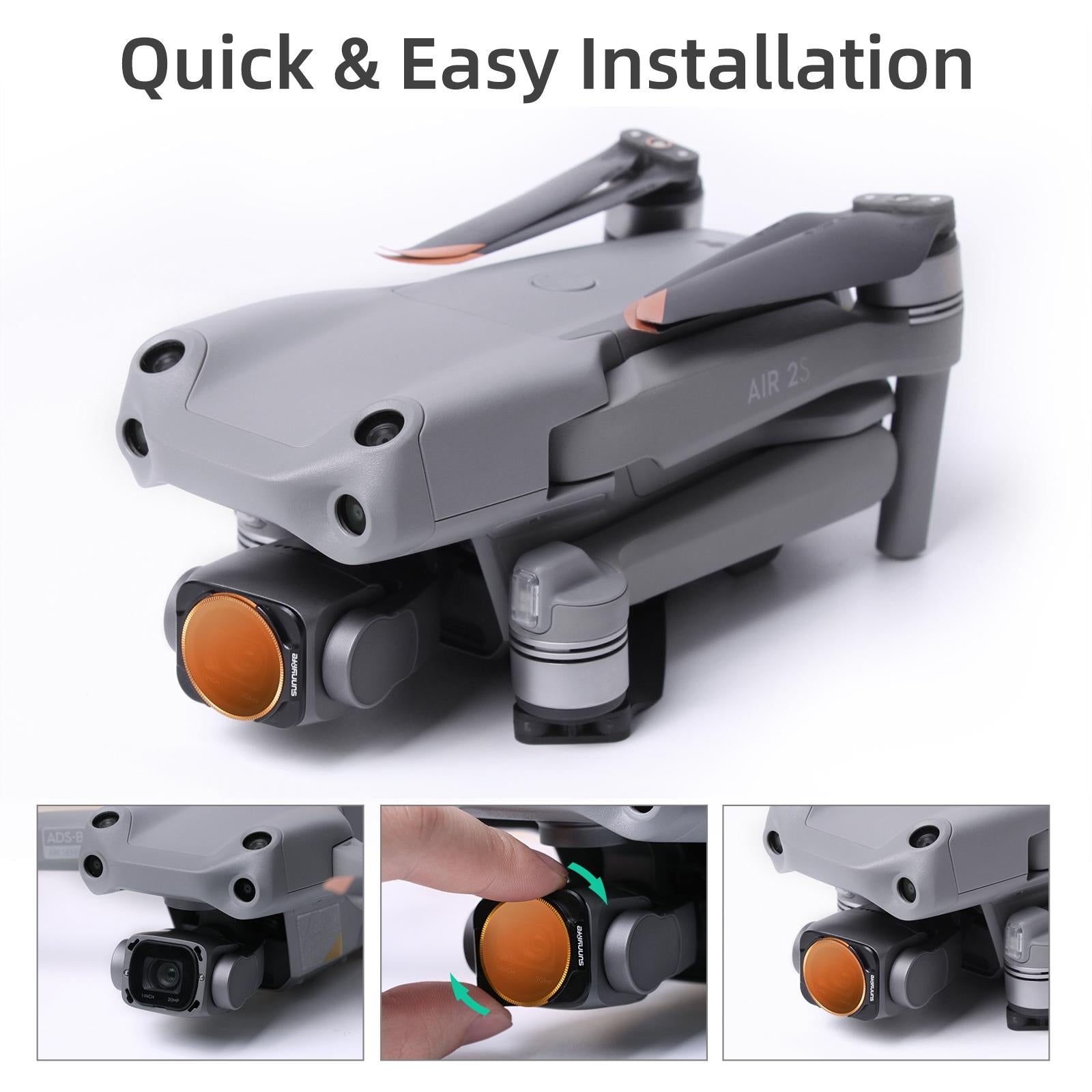 Air 2s Lens Filter for Dji - Nd32 8