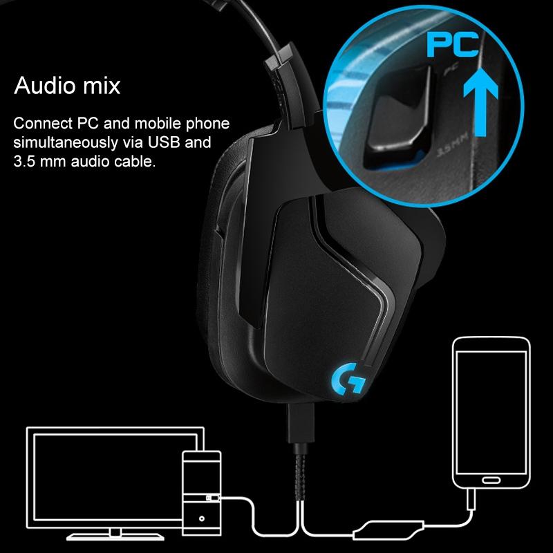 7.1 Surround Sound Gaming Headset With Noise Reduction 12