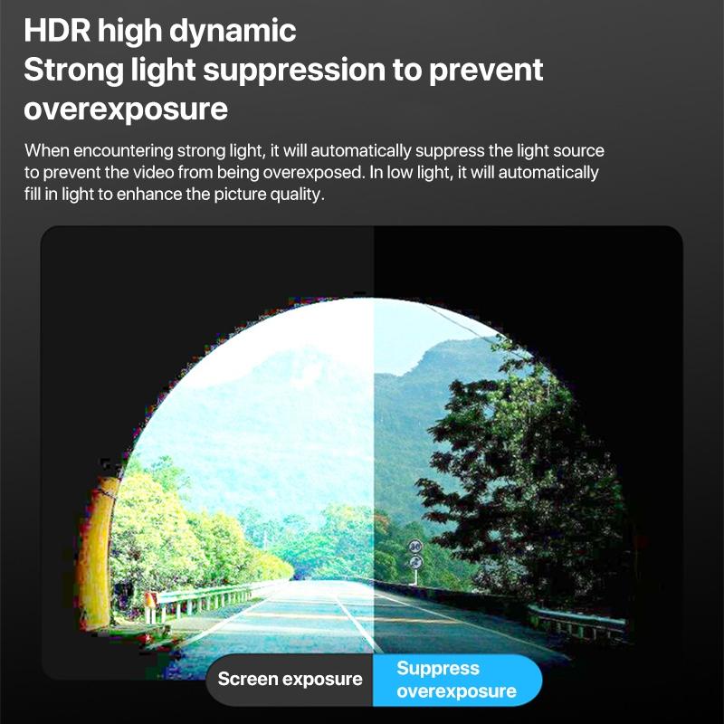 Ultra Hd Car Front & Inner Wifi Driving Recorder with Night Vision 8
