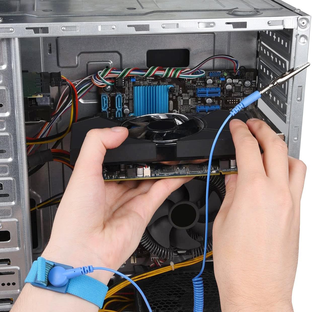 Adjustable Anti Static Wrist Band with Cord - 6