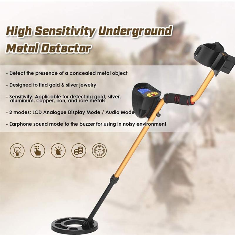 High Sensitivity Underground Metal Detector - Md3010ii 8
