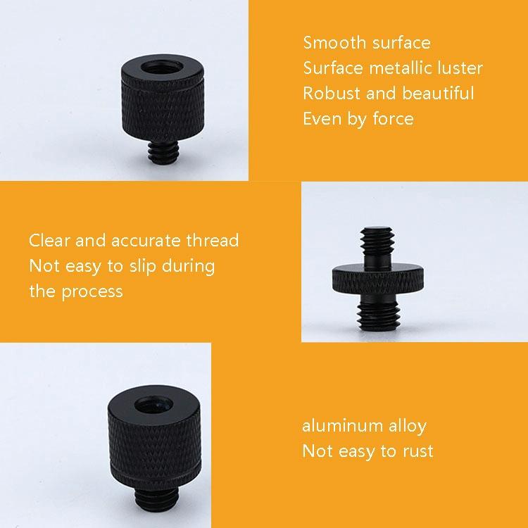 4-Piece A32 M8 To 1 / 4 Screw Adapter Set 3