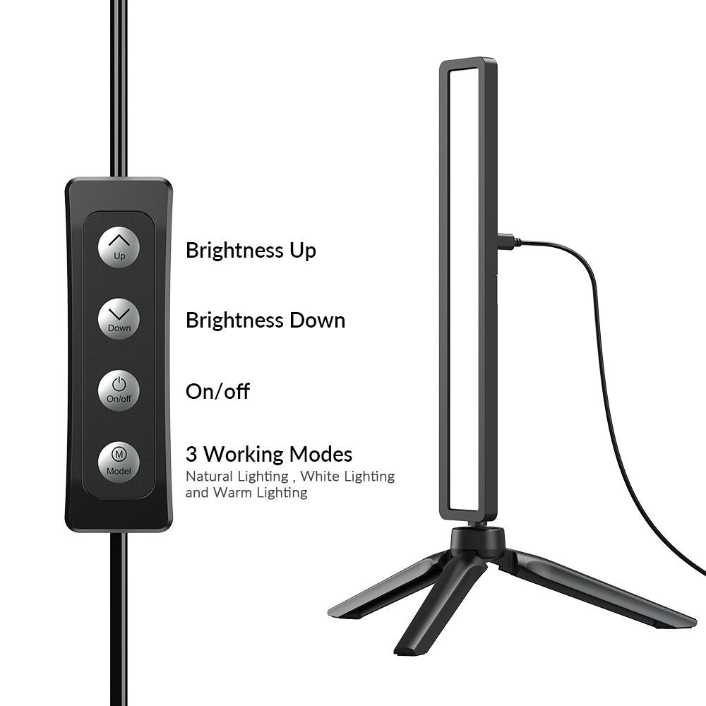 Portable Square Strip Live Video Conferencing Fill Light - Apl-fl06 12