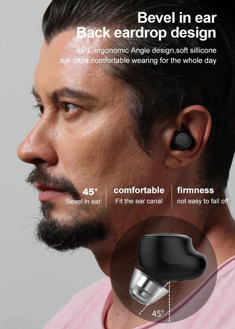 Waterproof Q63 Tws Wireless Earbuds with 3d Stereo Sound and Charging Case 7
