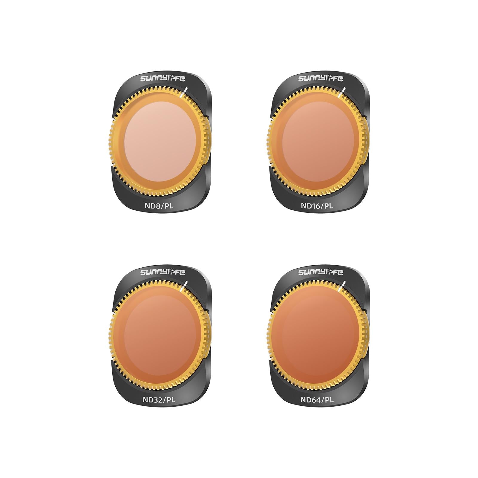 Dji Pocket 3 Camera Lens Filter - 4 In 1 Nd8/16/32/64Pl