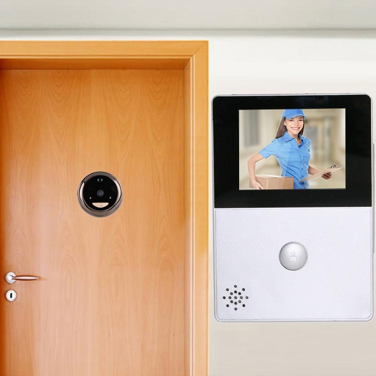 Smart Wifi Video Doorbell With 2.8 Oled Screen 1.0Mp Camera And 32Gb Tf Card Support 10