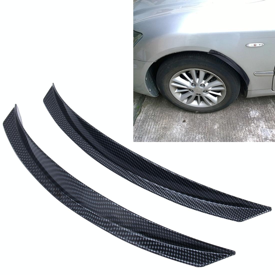 2 Pcs Car Auto Rubber Fender Guard Protection Strip Scratch Protector Sticker 4