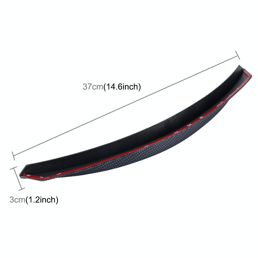 2 Pcs Car Auto Rubber Fender Guard Protection Strip Scratch Protector Sticker 3