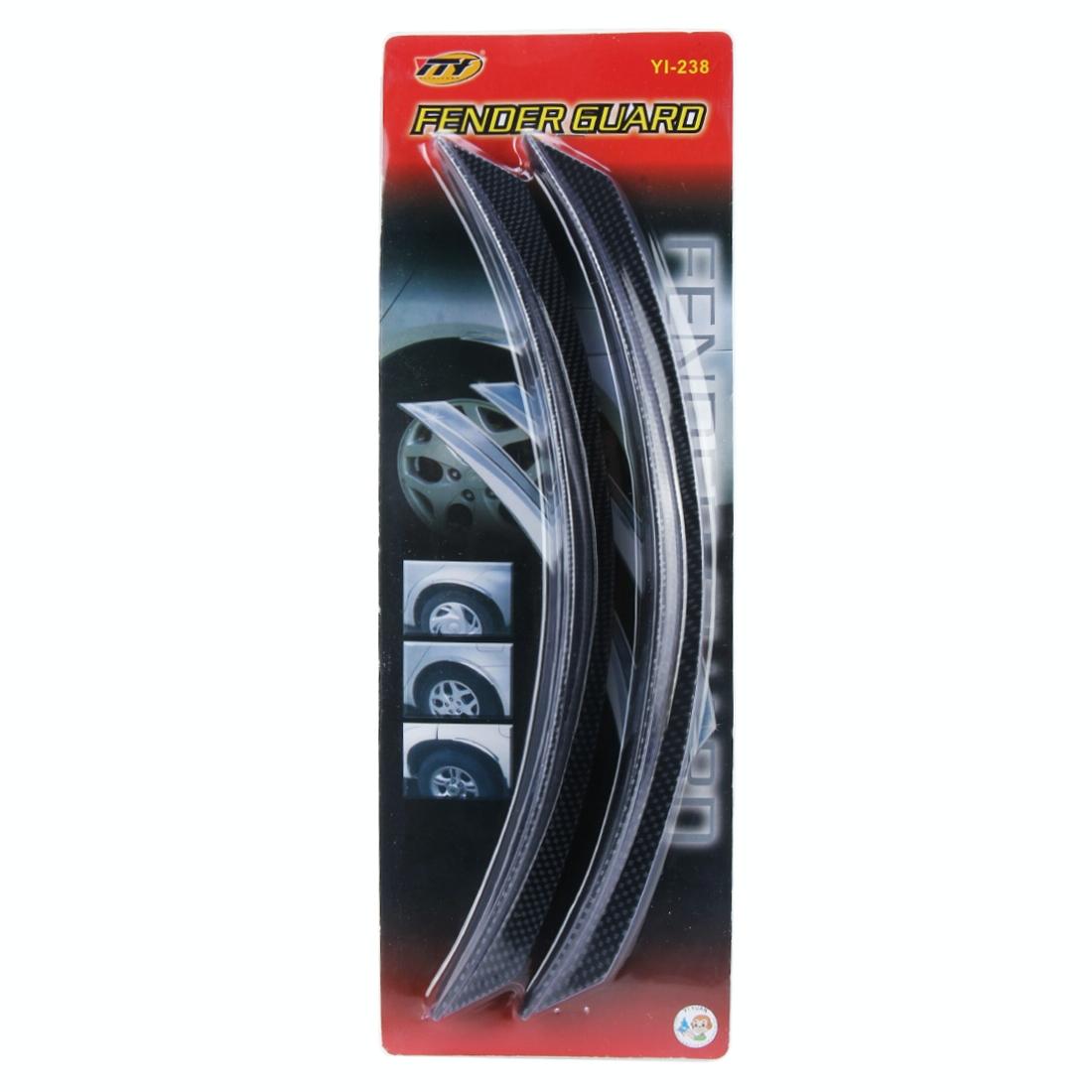 2 Pcs Car Auto Rubber Fender Guard Protection Strip Scratch Protector Sticker 6