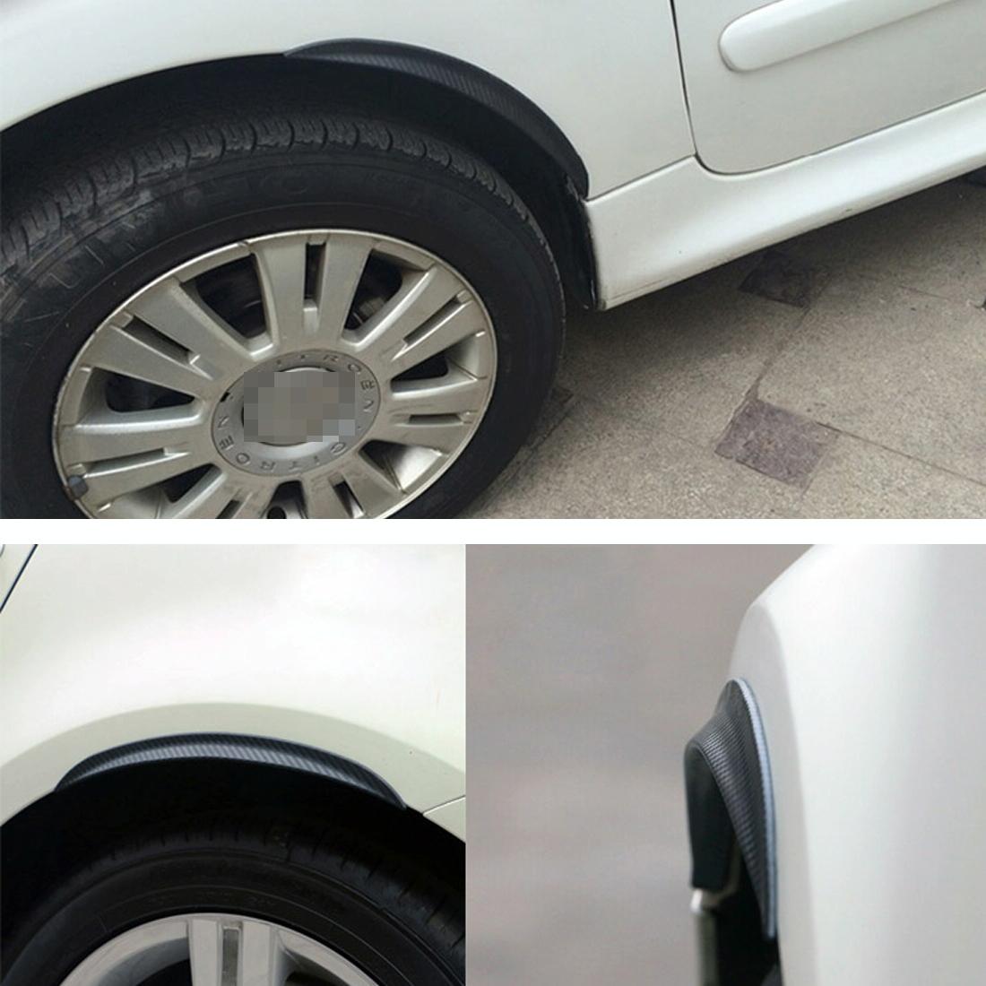 2 Pcs Car Auto Rubber Fender Guard Protection Strip Scratch Protector Sticker 7