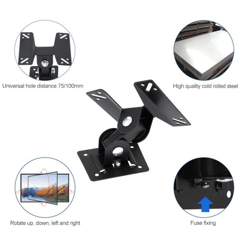 Universal 14-24 Tv Wall Mount Bracket - 180 Degree Rotation 5