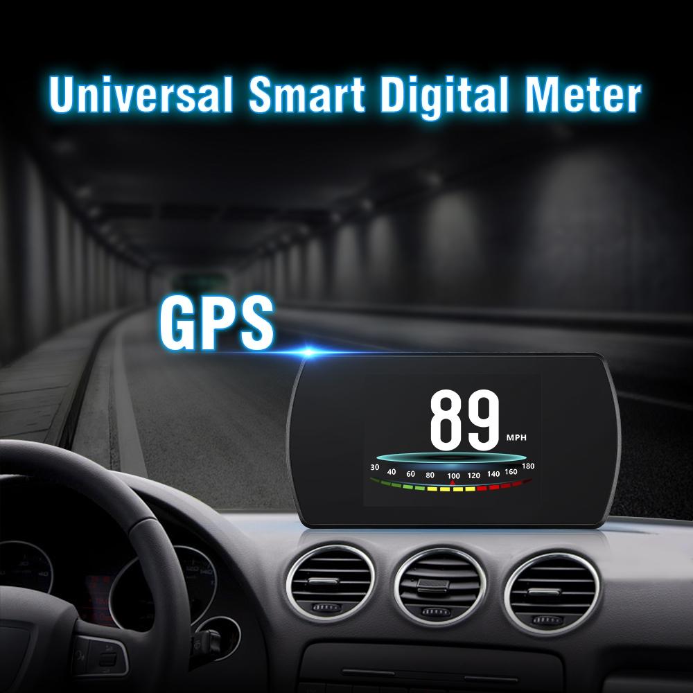 Car Hud Display Gps Speed Voltage Altitude 4